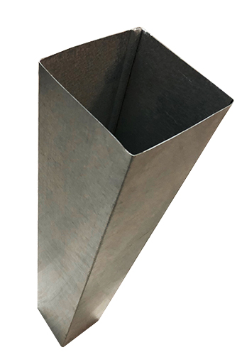 BAJANTE DE ALUZINC NATURAL (PL)