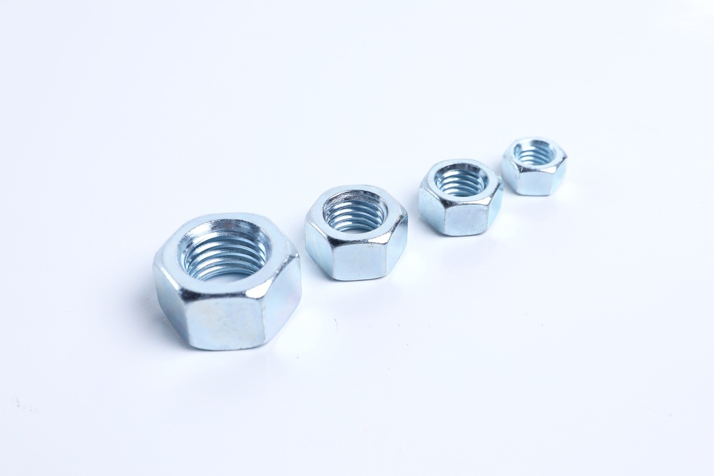 TUERCAS GALVANIZADAS DE 3/4"  (PERNOS)