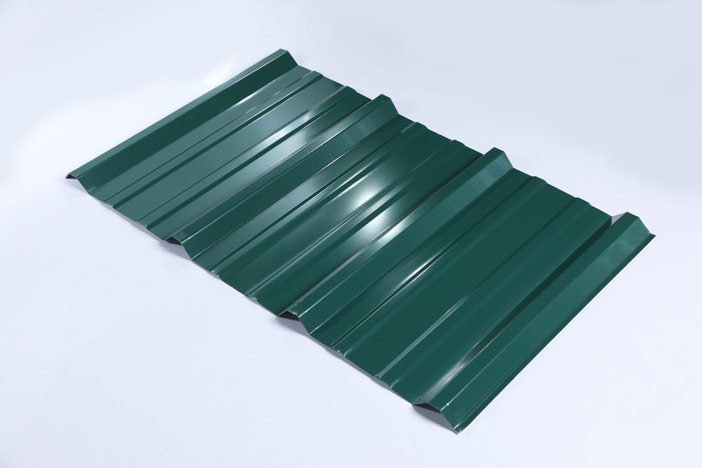 ALUZINC ACANALADO VERDE 1M CAL 26