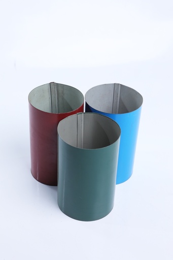 BOQUILLA DE ALUZINC DE 2" COLOR