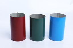 BOQUILLA DE ALUZINC DE 6'' COLOR