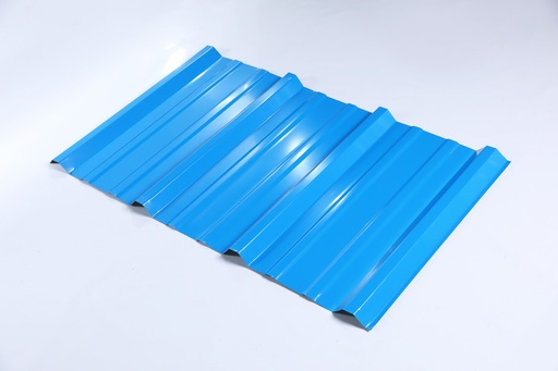 [PT-0540] ALUZINC ACANALADO AZUL 1M CAL 26